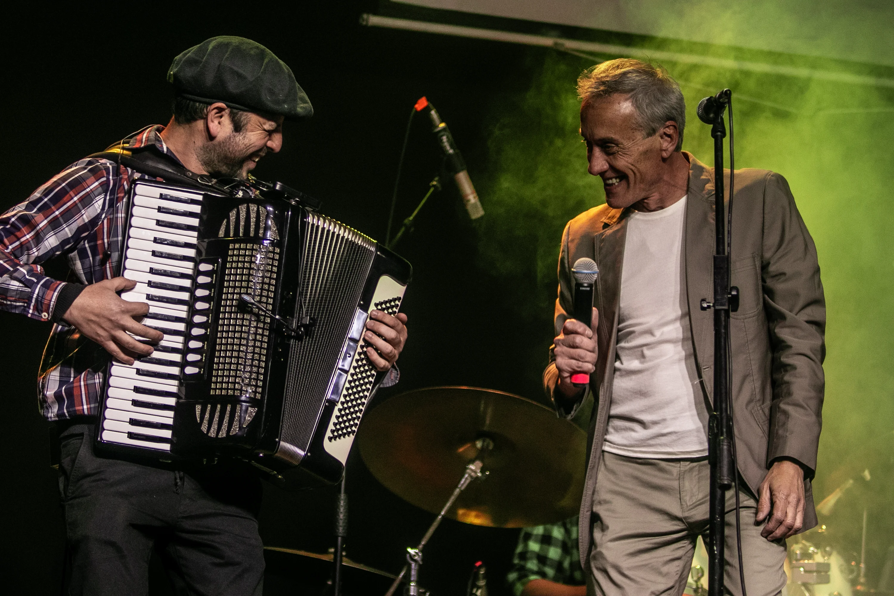 Chiche Zapata y Marcelo Maddoni